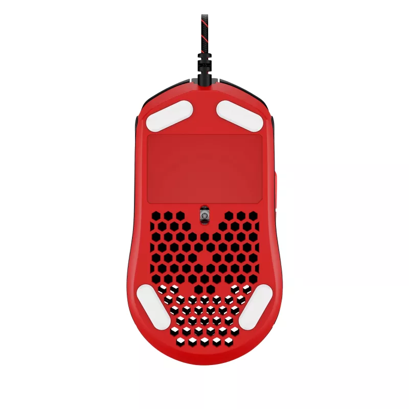 HyperX Pulsefire Haste - mouse gaming (nero-rosso)