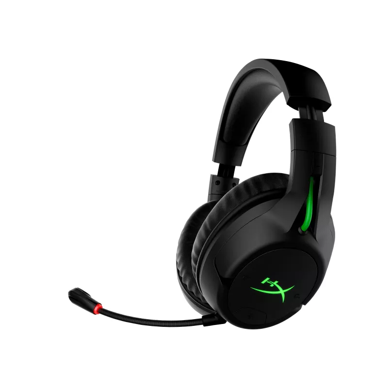 HyperX CloudX Flight – cuffie gaming wireless (nero-verde) – Xbox