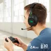 HyperX CloudX Flight – cuffie gaming wireless (nero-verde) – Xbox