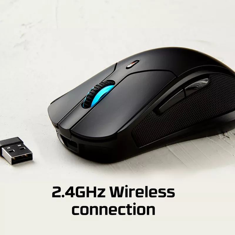 HyperX Pulsefire Dart – mouse gaming wireless (nero)