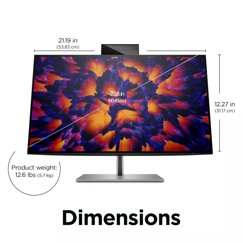 Monitor HP Z24m G3 23,8 pollici Quad HD 2560 x 1440