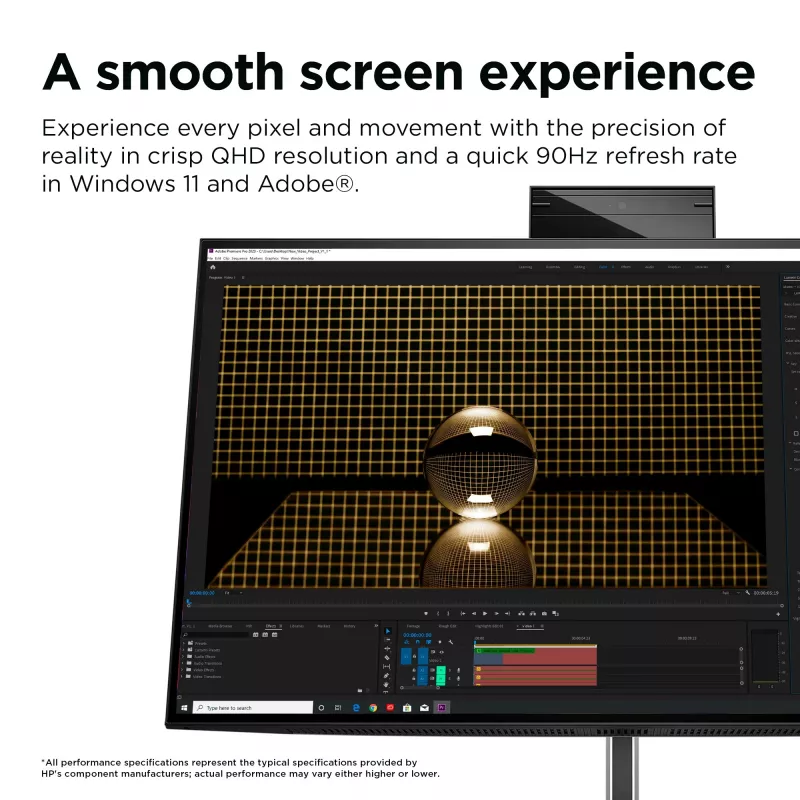 Monitor HP Z24m G3 23,8 pollici Quad HD 2560 x 1440