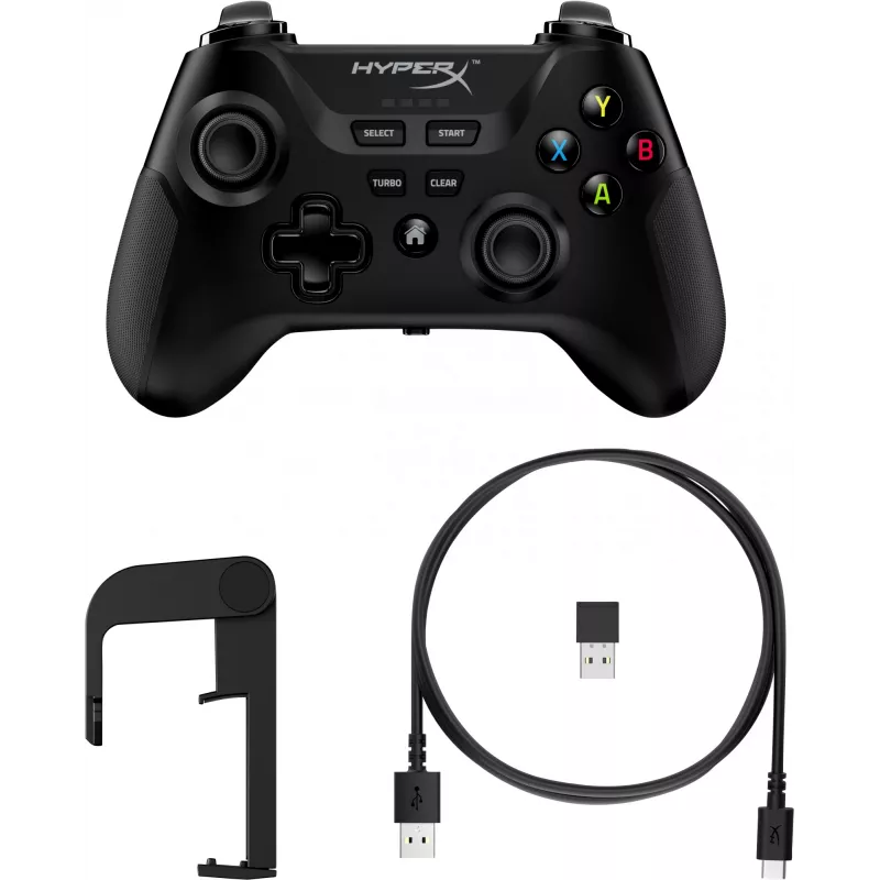 HyperX Clutch – controller gaming wireless (nero) – dispositivi mobili/PC