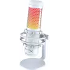 HyperX QuadCast S - microfono USB (bianco-grigio) - illuminazione RGB