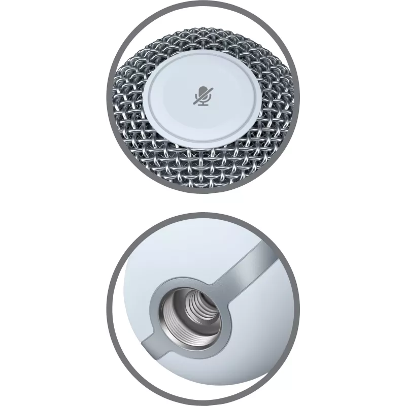 HyperX SoloCast – microfono USB (bianco)