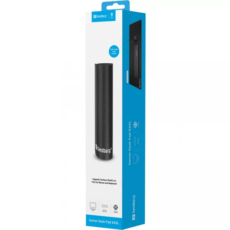 Tappetino per mouse Sandberg Gamer Desk Pad XXXL