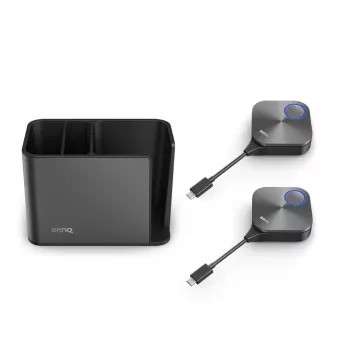 Sistema di presentazione wireless BenQ TZY61 desktop, nero, custodia ABS/alluminio/PC, 67×67×23,2 mm