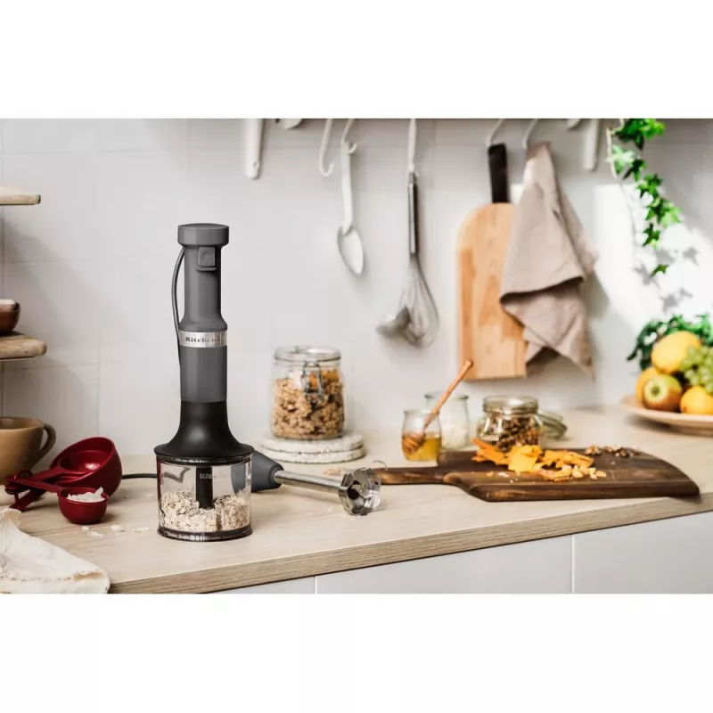 KitchenAid 5KHBV83EDG frullatore a immersione 1 L 180 W grigio