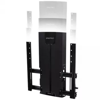Supporto per monitor Ergotron 61-128-085 160 cm (63 pollici) a parete nero