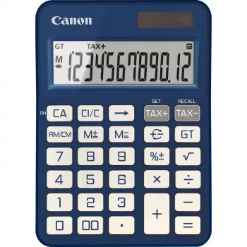 Calcolatrice basic Canon KS-125KB 12 cifre batteria solare blu