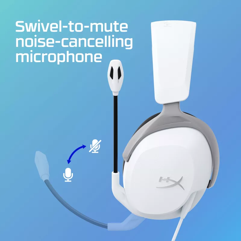 Cuffie HyperX Cloud Stinger 2 Core Gaming Headsets PS bianco