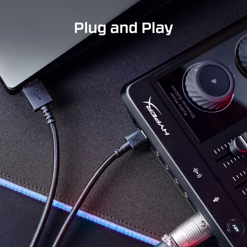 Mixer audio HP HyperX 73C12AA 20 - 20000 Hz 32 - 600 Ω