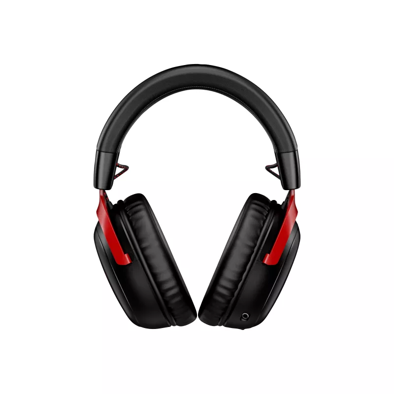 HyperX Cloud III Wireless - cuffie gaming, nero; rosso, Cina, over-ear, chiuse, attive, 155 mm