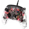 HyperX Clutch Gladiate – controller gaming RGB con filo – Xbox, gamepad, Xbox One, Xbox Series X, con filo, USB, USB Type-A, USB Type-C, trasparente