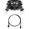 HyperX Clutch Gladiate – controller gaming RGB con filo – Xbox, gamepad, Xbox One, Xbox Series X, con filo, USB, USB Type-A, USB Type-C, trasparente