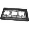 Case PC mini tower INTER-TECH IM-2 Expander, Mini-ITX/Micro ATX, supporta alimentatori ATX/SFX, unità 2,5 inch e 3,5 inch, ventole frontali/top 120/140 mm, nero