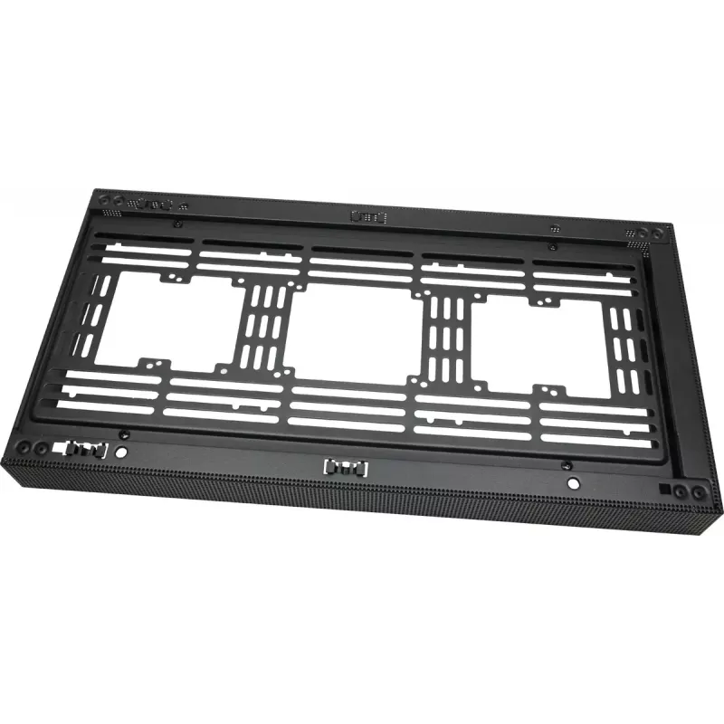 Case PC mini tower INTER-TECH IM-2 Expander, Mini-ITX/Micro ATX, supporta alimentatori ATX/SFX, unità 2,5 inch e 3,5 inch, ventole frontali/top 120/140 mm, nero