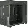 Case PC mini tower INTER-TECH IM-2 Expander, Mini-ITX/Micro ATX, supporta alimentatori ATX/SFX, unità 2,5 inch e 3,5 inch, ventole frontali/top 120/140 mm, nero