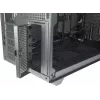 Case PC mini tower INTER-TECH IM-2 Expander, Mini-ITX/Micro ATX, supporta alimentatori ATX/SFX, unità 2,5 inch e 3,5 inch, ventole frontali/top 120/140 mm, nero
