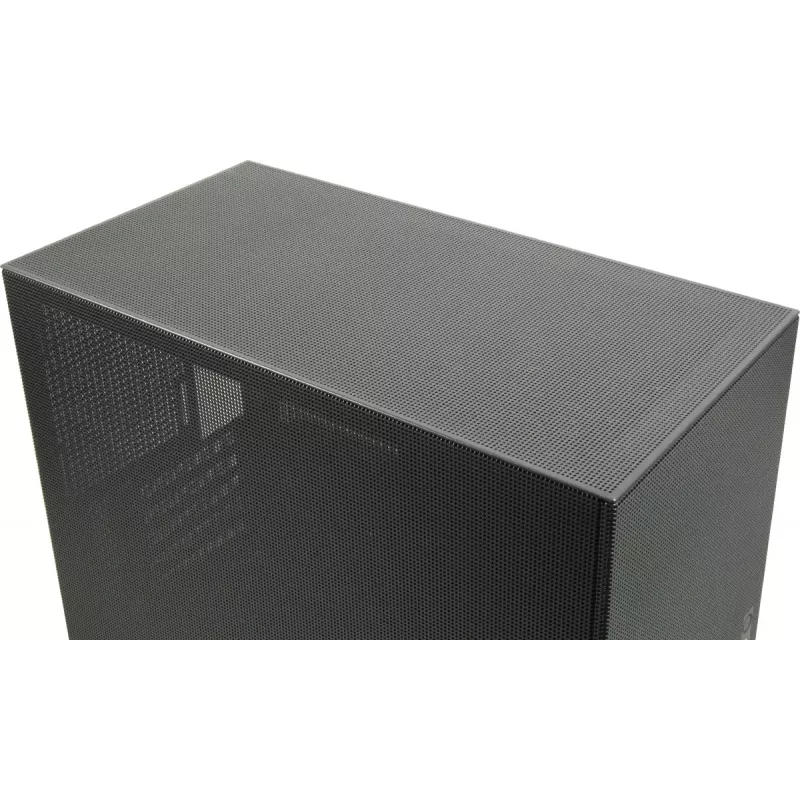 Case PC mini tower INTER-TECH IM-2 Expander, Mini-ITX/Micro ATX, supporta alimentatori ATX/SFX, unità 2,5 inch e 3,5 inch, ventole frontali/top 120/140 mm, nero