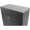 Case PC mini tower INTER-TECH IM-2 Expander, Mini-ITX/Micro ATX, supporta alimentatori ATX/SFX, unità 2,5 inch e 3,5 inch, ventole frontali/top 120/140 mm, nero