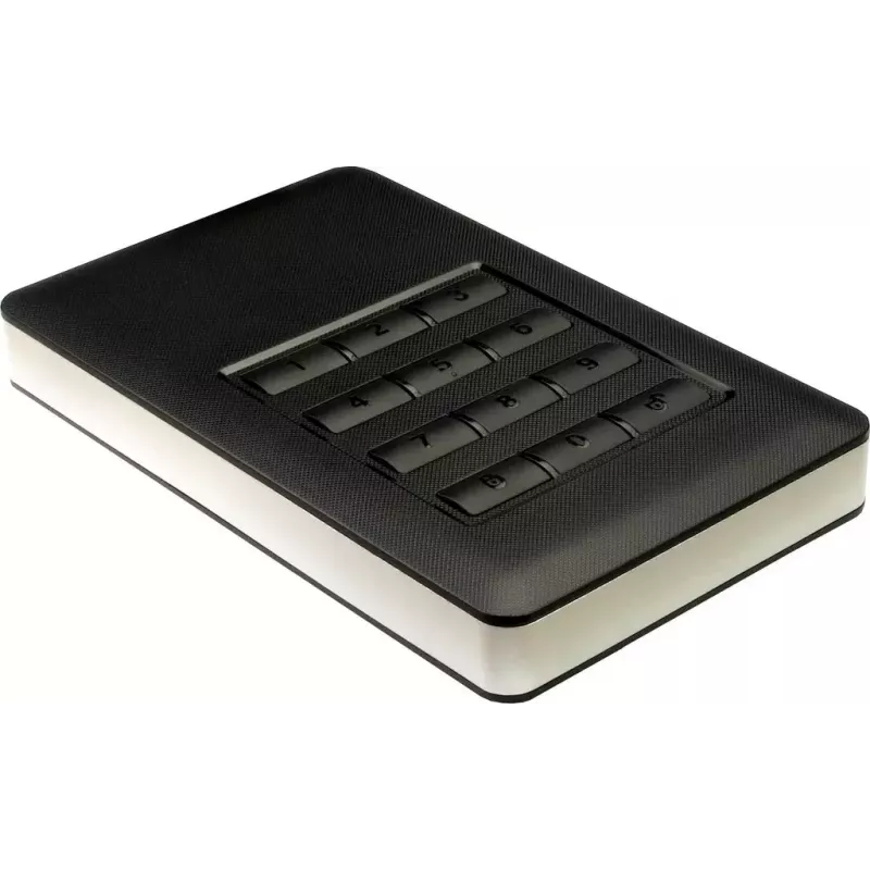 Case per disco rigido Inter-Tech GD-25LK01 alluminio nero 2,5