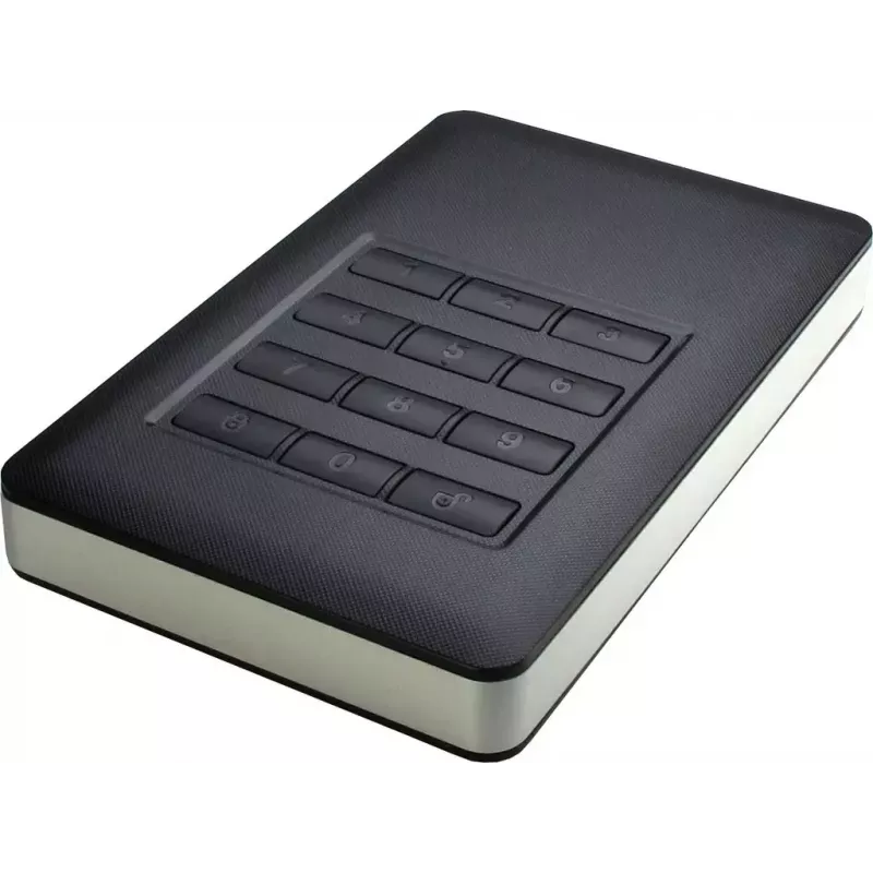 Case per disco rigido Inter-Tech GD-25LK01 alluminio nero 2,5