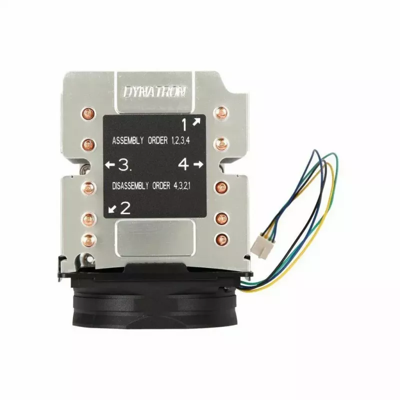 Inter-Tech 88885423 sistema di raffreddamento per processore 8 cm