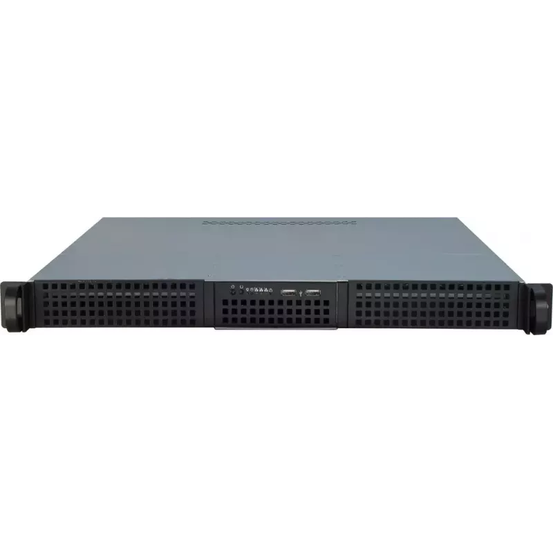 Case per server Inter-Tech IPC 1U-10248 rack nero