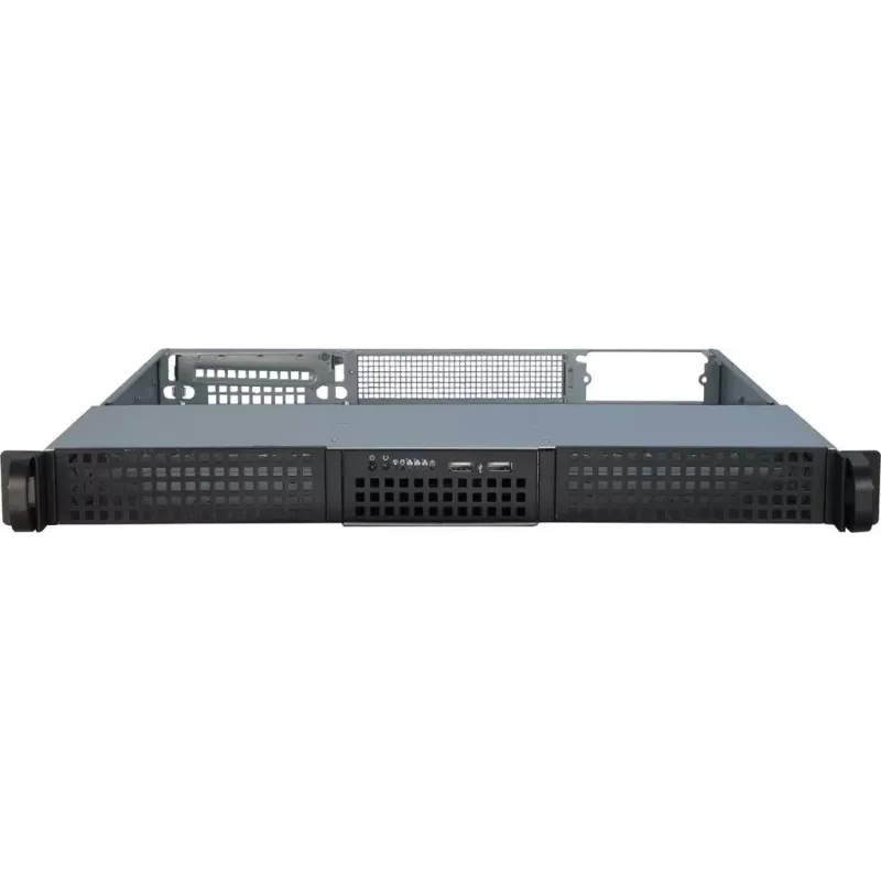 Case per server Inter-Tech IPC 1U-10248 rack nero