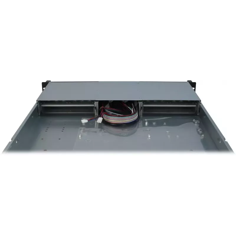 Case per server Inter-Tech IPC 1U-10248 rack nero