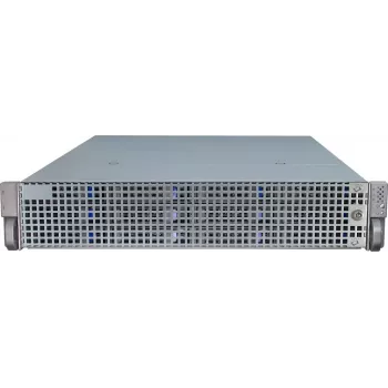 Case per server Inter-Tech IPC 2U-2412 rack nero, argento