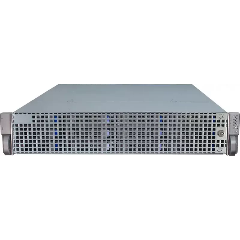 Case per server Inter-Tech IPC 2U-2412 rack nero, argento