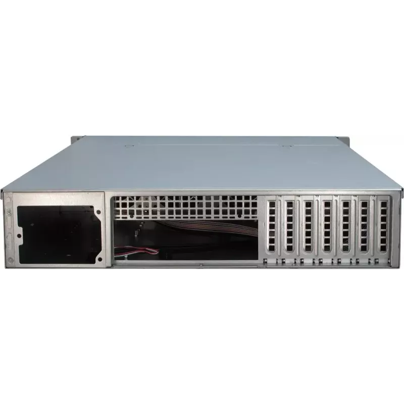 Case per server Inter-Tech IPC 2U-2412 rack nero, argento