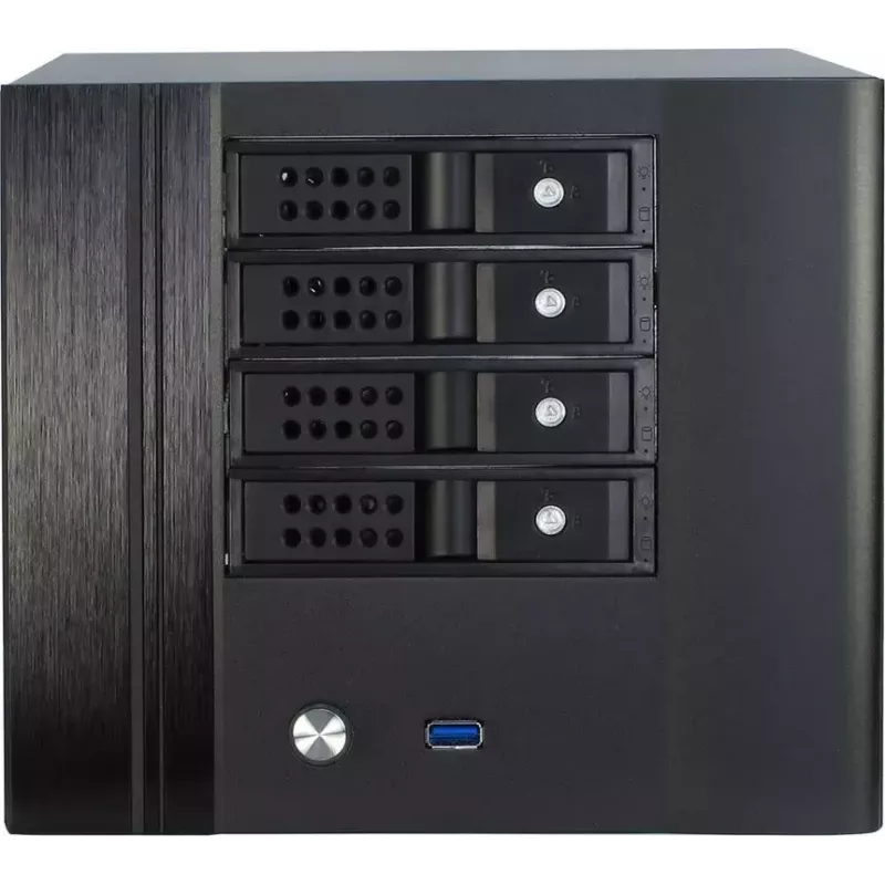 Case per PC Inter-Tech SC-4004 Small Form Factor nero