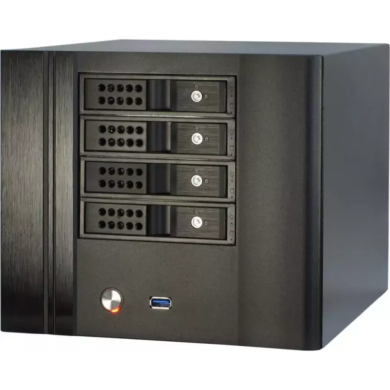 Case per PC Inter-Tech SC-4004 Small Form Factor nero