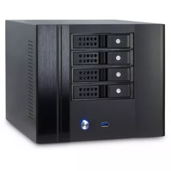 Case per PC Inter-Tech SC-4004 Small Form Factor nero