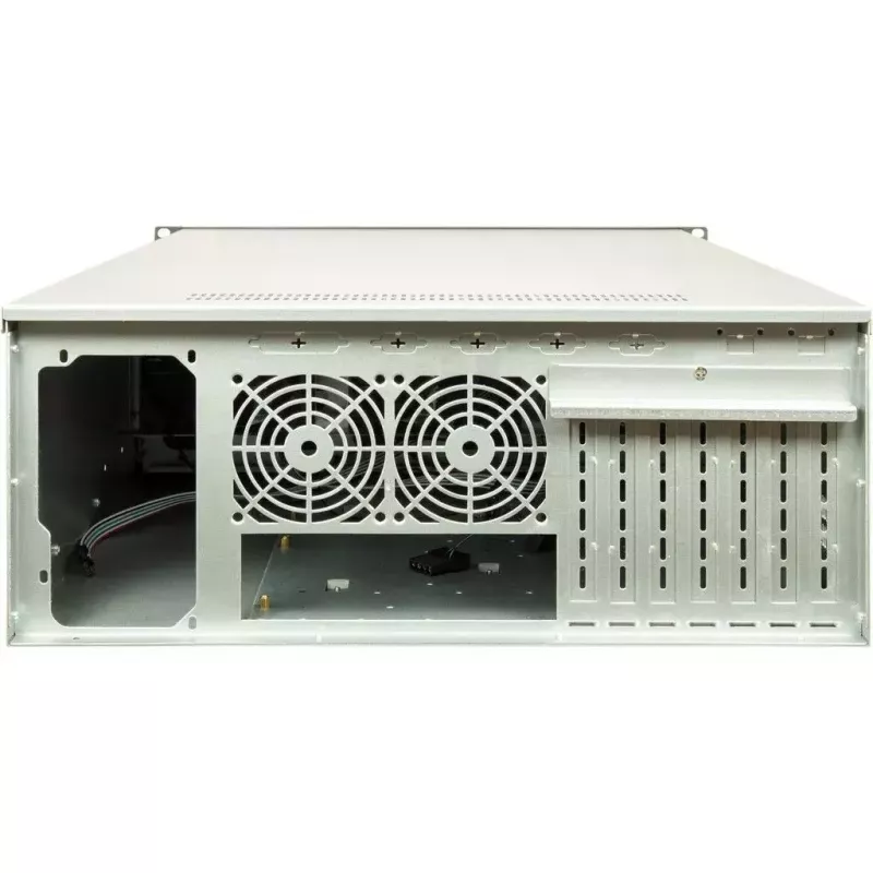 Case per computer Inter-Tech 4F28 rack nero, argento