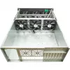 Case per computer Inter-Tech 4F28 rack nero, argento
