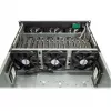 Case per computer Inter-Tech 4F28 rack nero, argento