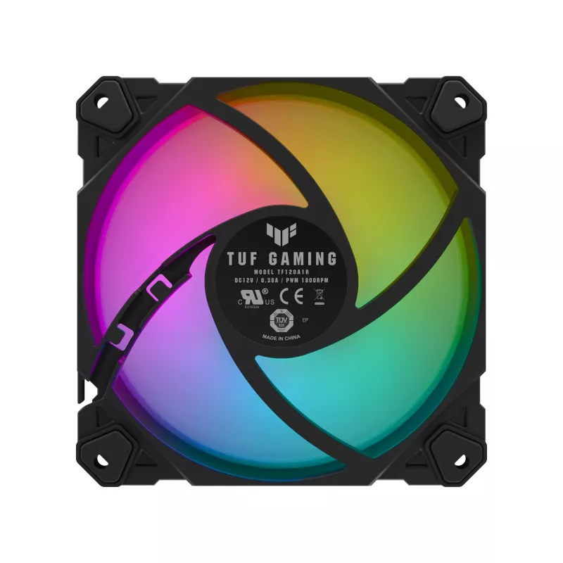 Ventola ASUS TUF Gaming TF120 ARGB dissipatore ad aria per case 12 cm nero