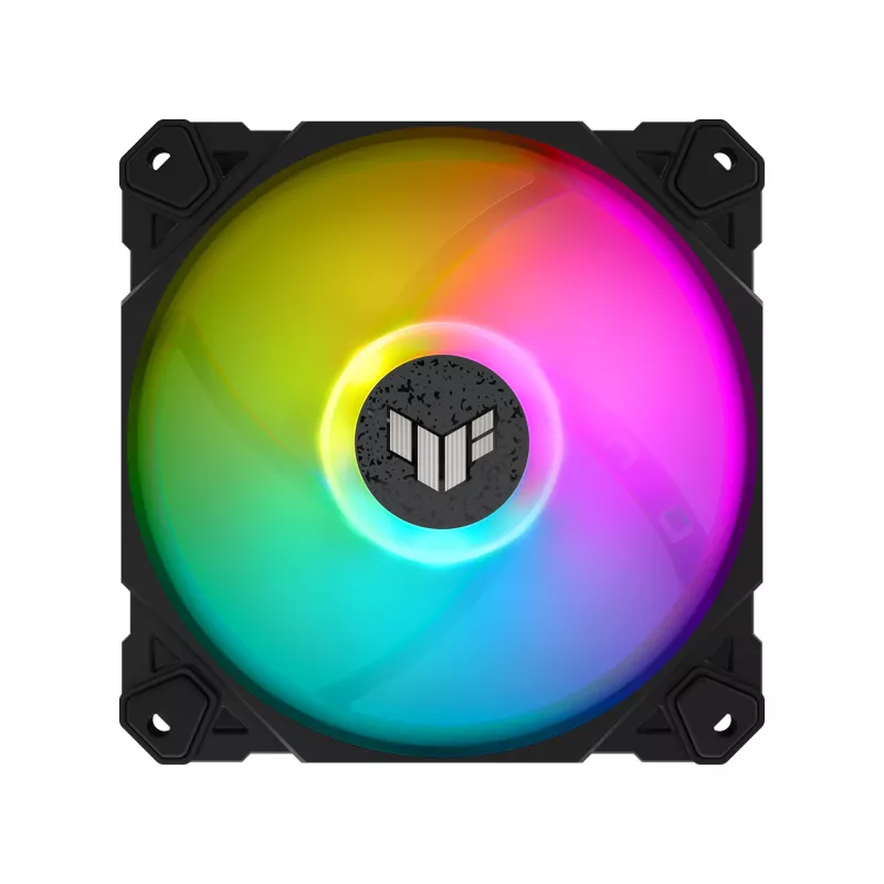 Ventola ASUS TUF Gaming TF120 ARGB - kit da tre con controller ARGB dissipatore ad aria per case 12 cm nero