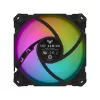 Ventola ASUS TUF Gaming TF120 ARGB - kit da tre con controller ARGB dissipatore ad aria per case 12 cm nero