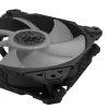 Ventola ASUS TUF Gaming TF120 ARGB - kit da tre con controller ARGB dissipatore ad aria per case 12 cm nero