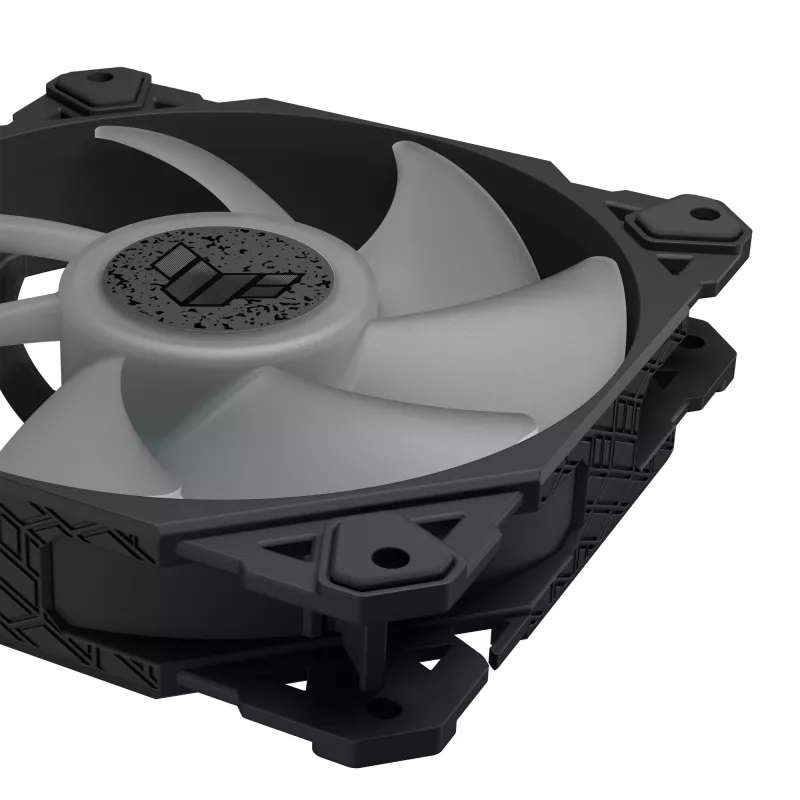 Ventola ASUS TUF Gaming TF120 ARGB - kit da tre con controller ARGB dissipatore ad aria per case 12 cm nero