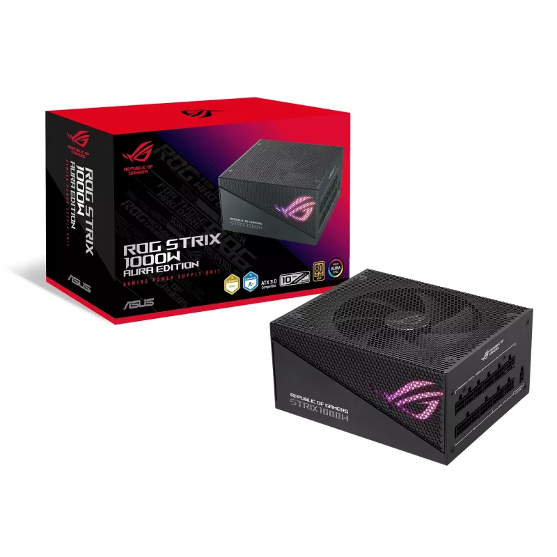 Alimentatore ASUS ROG Strix 1000W Gold Aura Edition 20+4 pin ATX ATX nero