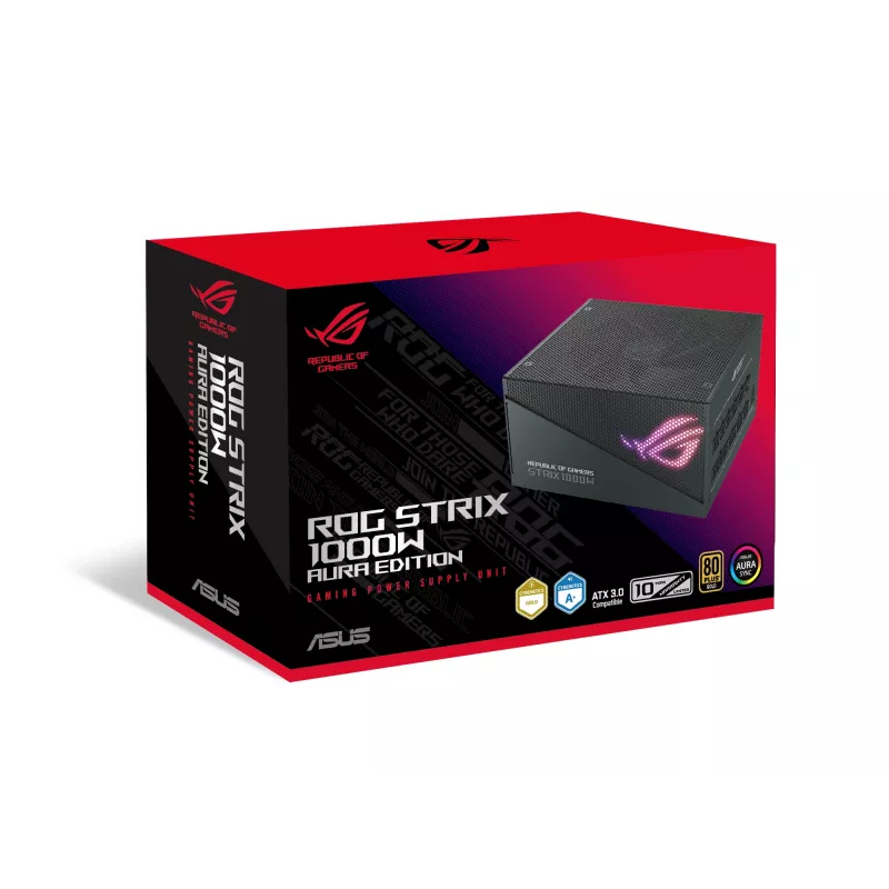 Alimentatore ASUS ROG Strix 1000W Gold Aura Edition 20+4 pin ATX ATX nero