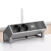 Bachmann 917.229 CM modulo replicatore di porte, USB-C PD 100 W, 2x USB-A, Mini DisplayPort, RJ45