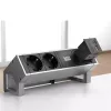 Bachmann 917.229 CM modulo replicatore di porte, USB-C PD 100 W, 2x USB-A, Mini DisplayPort, RJ45
