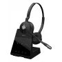 Jabra Engage 65 SE Stereo cuffie con microfono DECT wireless on-ear, portata 150 m, nere, versione UK